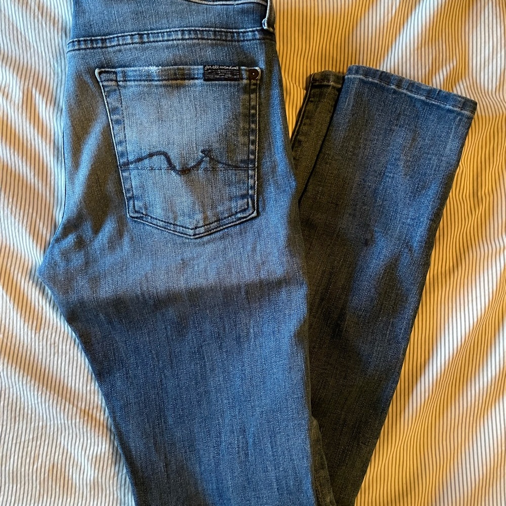 7 for all mankind Gwenevere skinny jeans